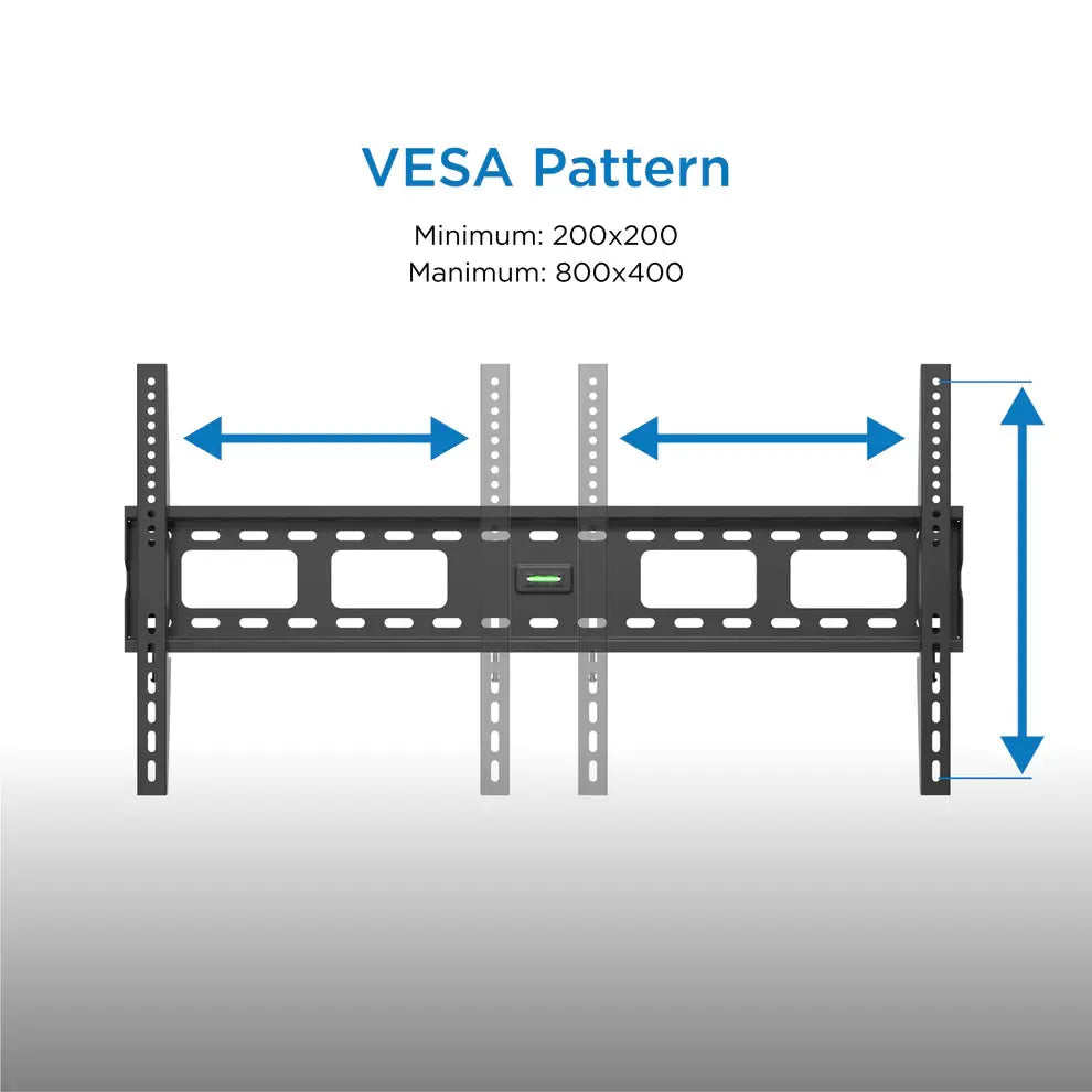 ProMounts Flat / Fixed TV Wall Mount for 50" to 92" TVs up to 165lbs (FF84) - ProMounts