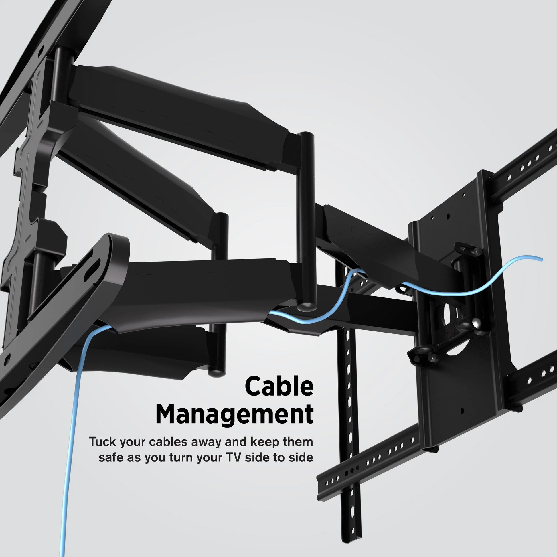 ProMounts Full Motion / Articulating TV Wall Mount for 42" to 85" TVs Holds Up to 100lbs (MA641) - ProMounts