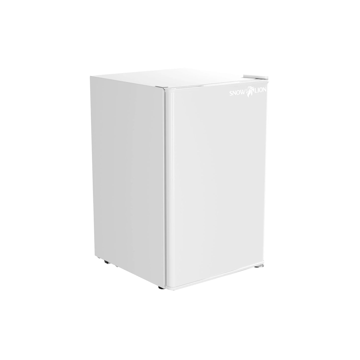 SnowLion Premium 65L Solid Door 2.3 Cu.ft. Freestanding Under-Counter Mini Fridge in White - ProMounts