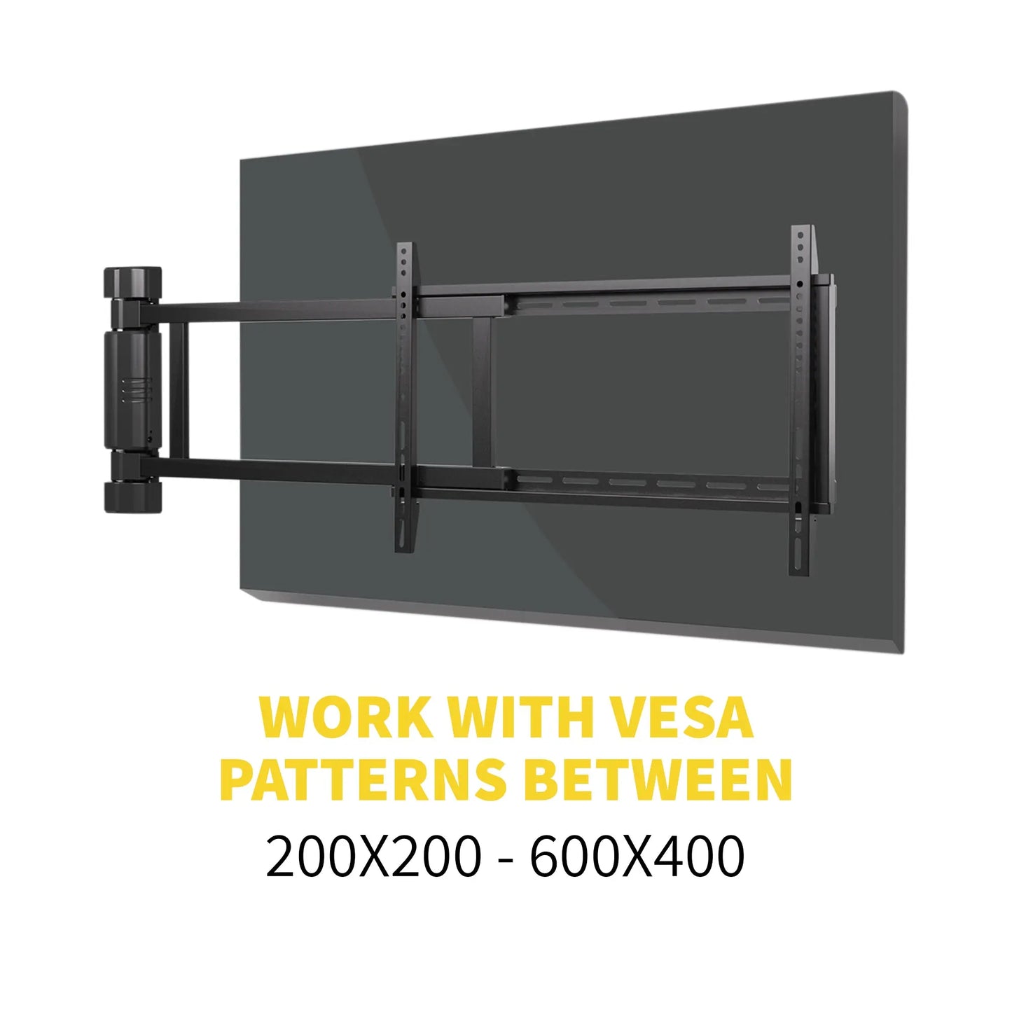 ProMounts Premium Articulating/Full Motion Motorized TV Wall Mount for TVs 32" - 75" Up to 110 lbs - ProMounts