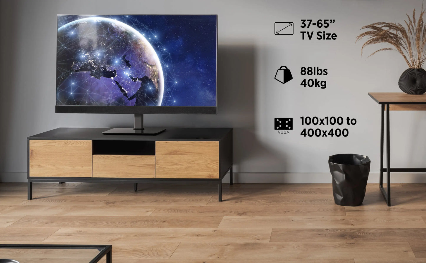 ProMounts Tabletop TV Stand Mount for 37"-65 TVs Holds up to 88lbs (PMSA4401) - ProMounts