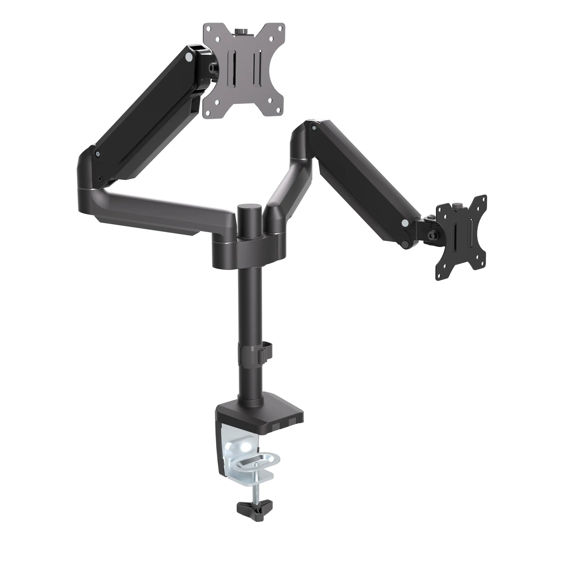 ProMounts Landscape to Portrait Double Monitor Arms for 13" to 32" Screens Holds up to 17.6 lbs - ProMounts