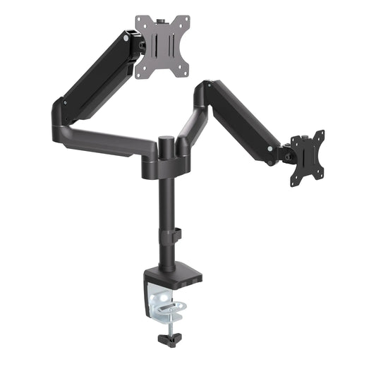 ProMounts Landscape to Portrait Double Monitor Arms for 13" to 32" Screens Holds up to 17.6 lbs Each Arm ProMounts