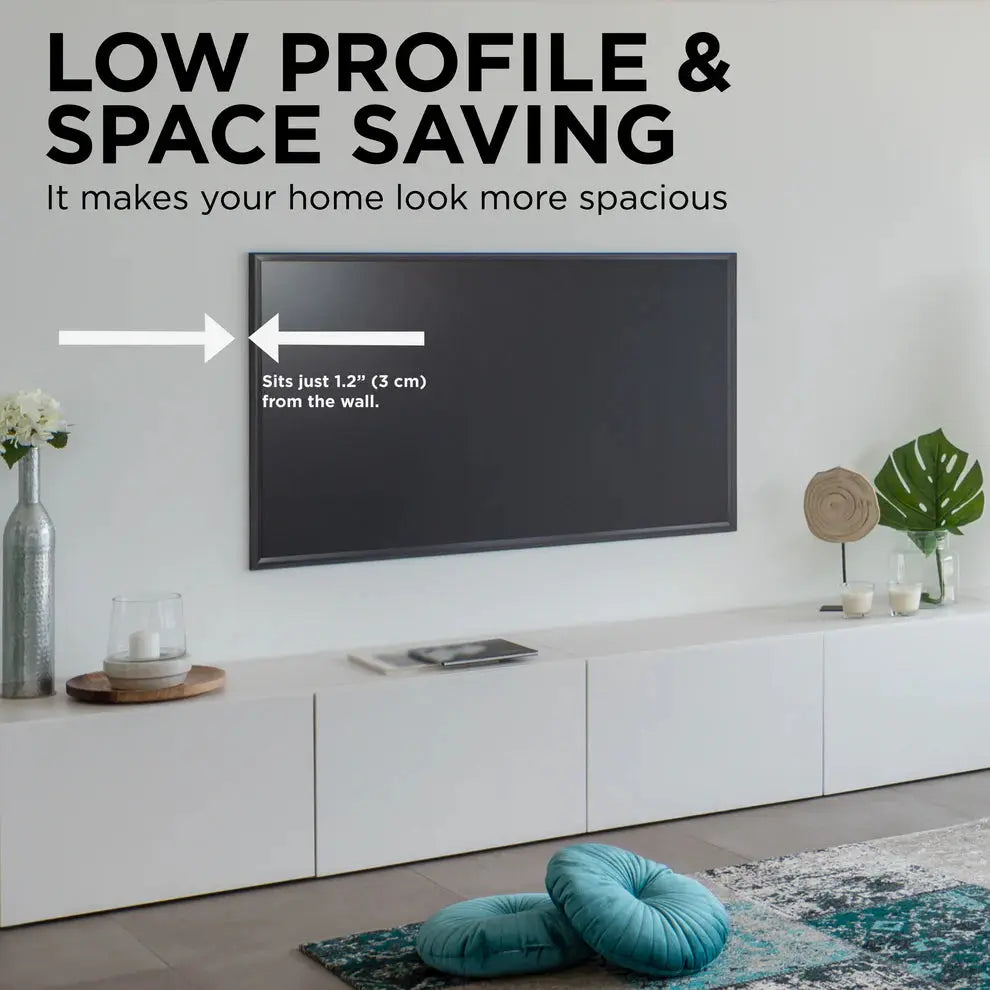 ProMounts Premium Flat / Fixed TV Wall Mount for 60" to 110" TVs Up to 165lbs (UF-PRO400) - ProMounts