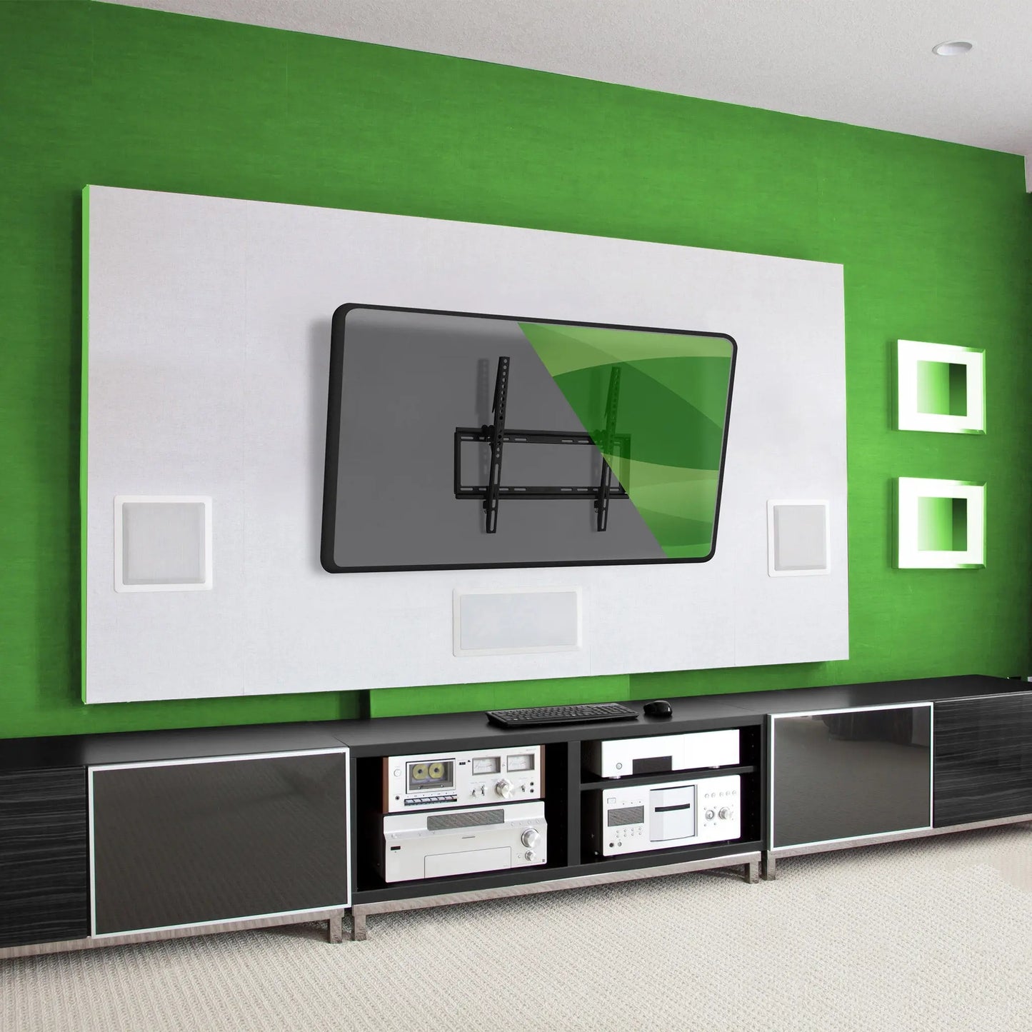 Tilt / Tilting TV Wall Mount For 30" to 60" TVs up to 70lbs (MT442) freeshipping - One Products