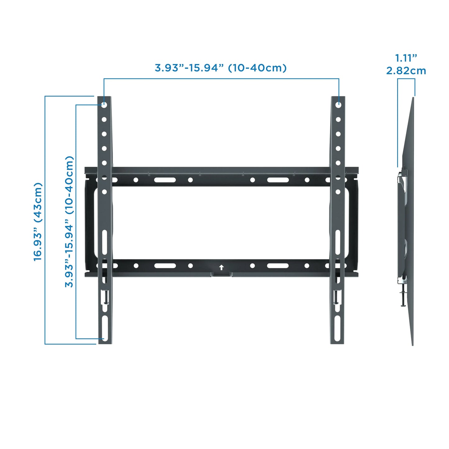 ProMounts Flat / Fixed TV Wall Mount for 32" to 60" TVs Holds Up to 70lbs (MF442) - ProMounts