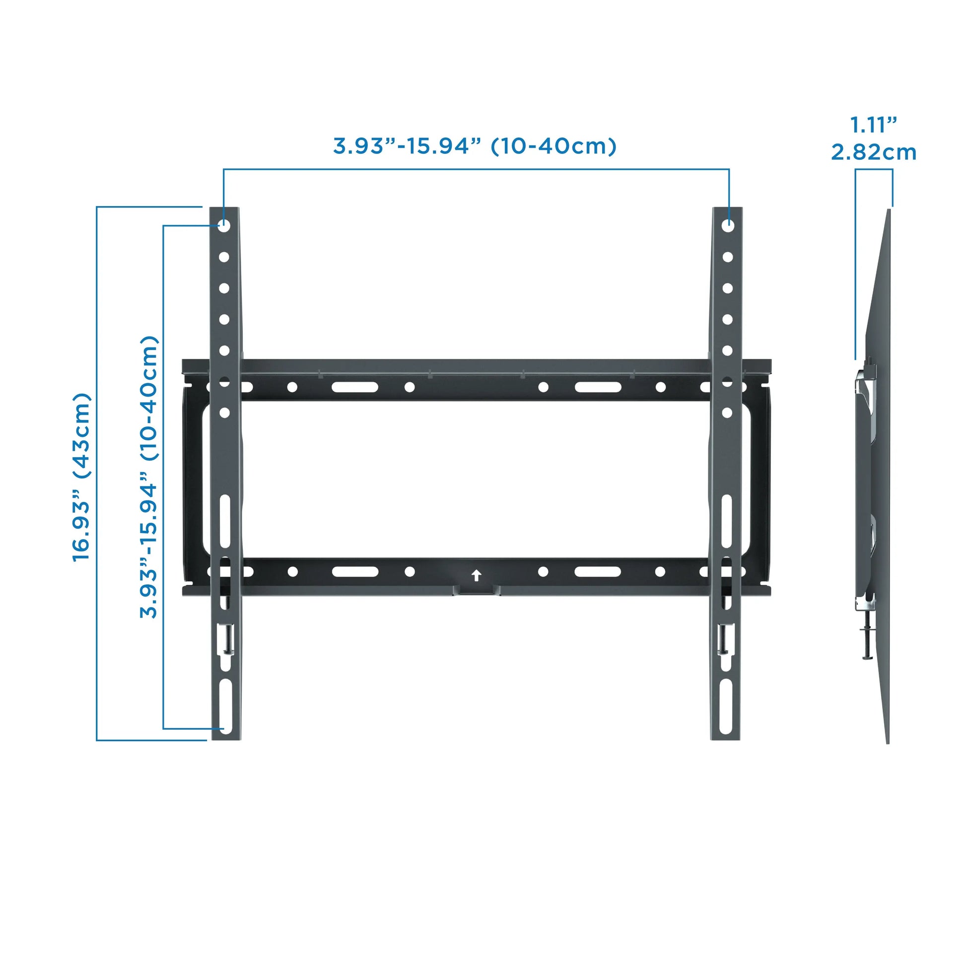 ProMounts Flat / Fixed TV Wall Mount for 32" to 60" TVs Holds Up to 70lbs (MF442) - ProMounts