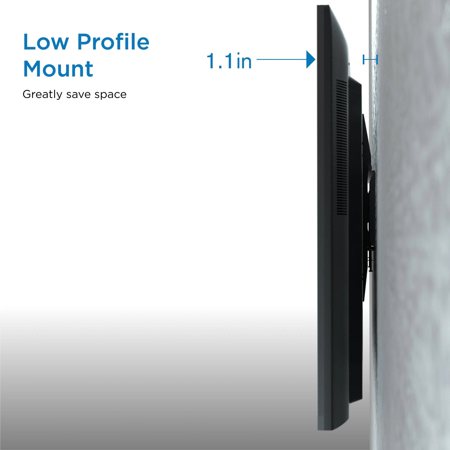 ProMounts Flat / Fixed TV Wall Mount for 32" to 60" TVs Holds Up to 70lbs (MF442) - ProMounts