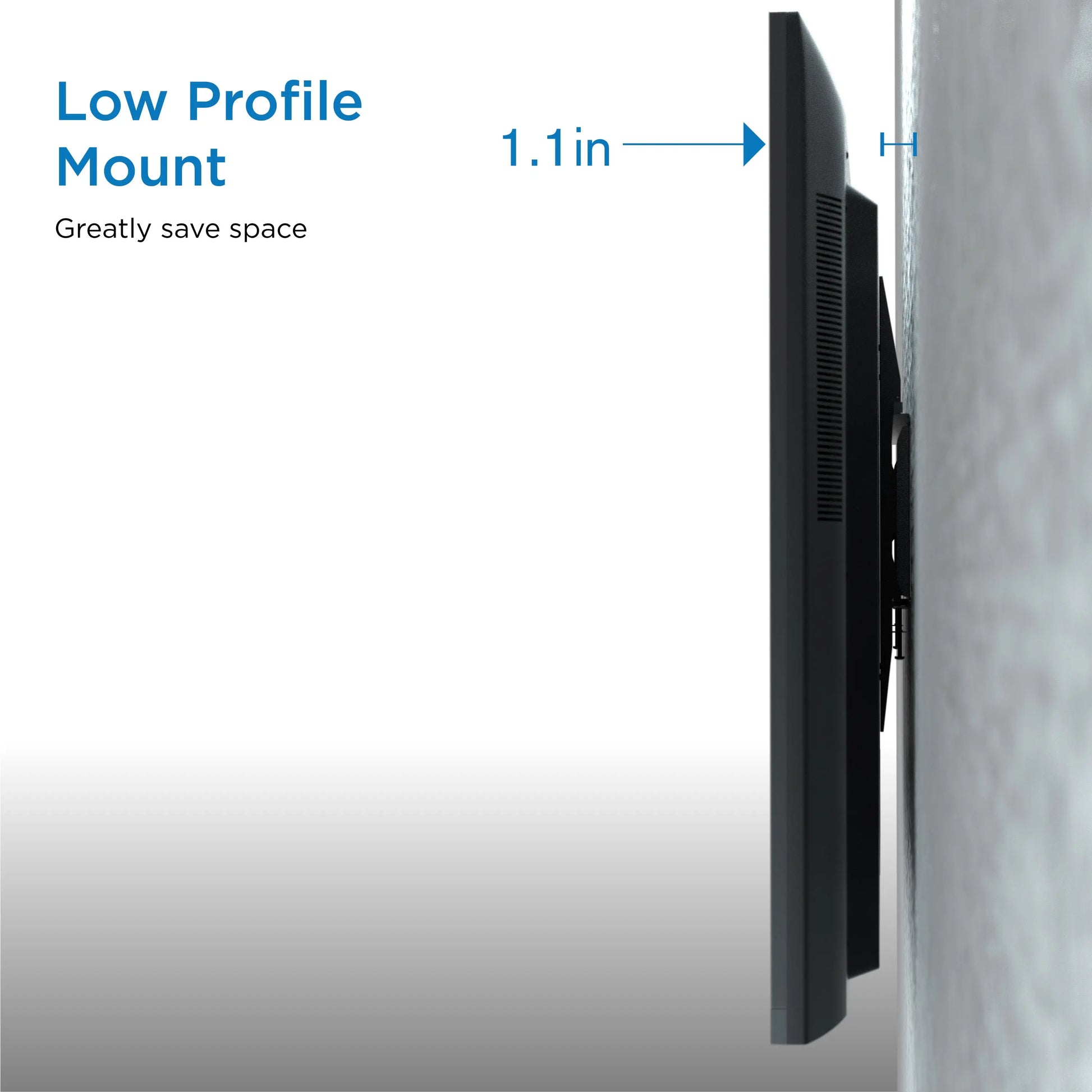 ProMounts Flat / Fixed TV Wall Mount for 32" to 60" TVs Holds Up to 70lbs (MF442) - ProMounts